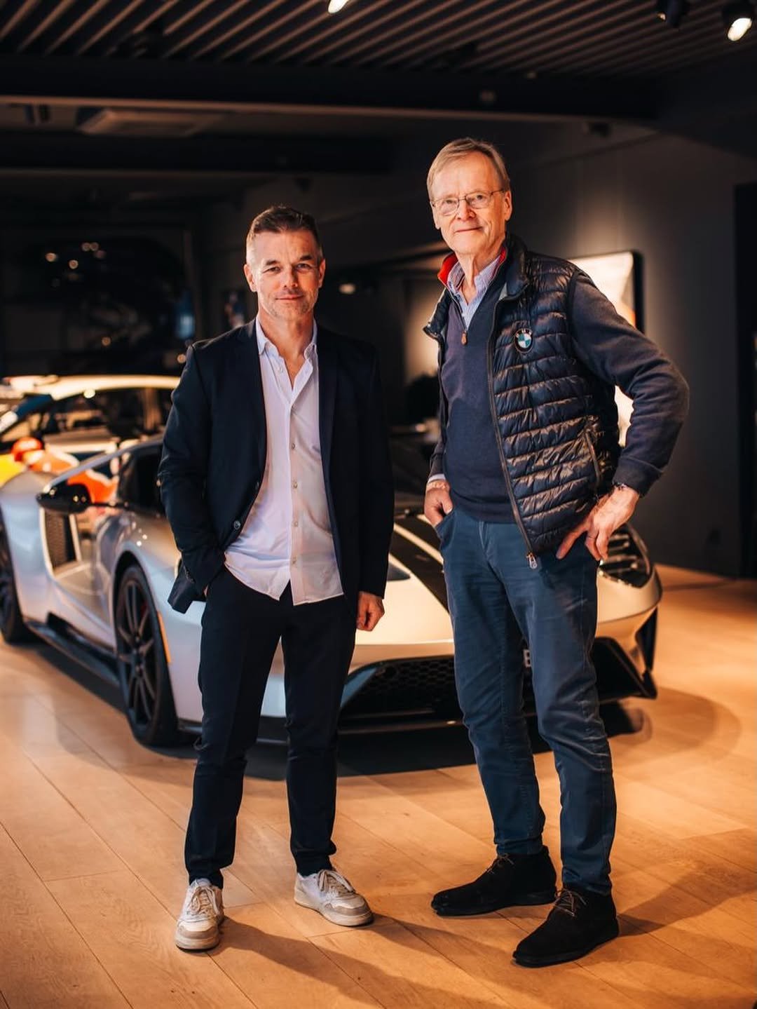 Photo by Sébastien Loeb in Suisse with @fraymedia, @aripietivatanen, and @prestigeautobeaune. May be an image of wrist watch, car, wheel and text.