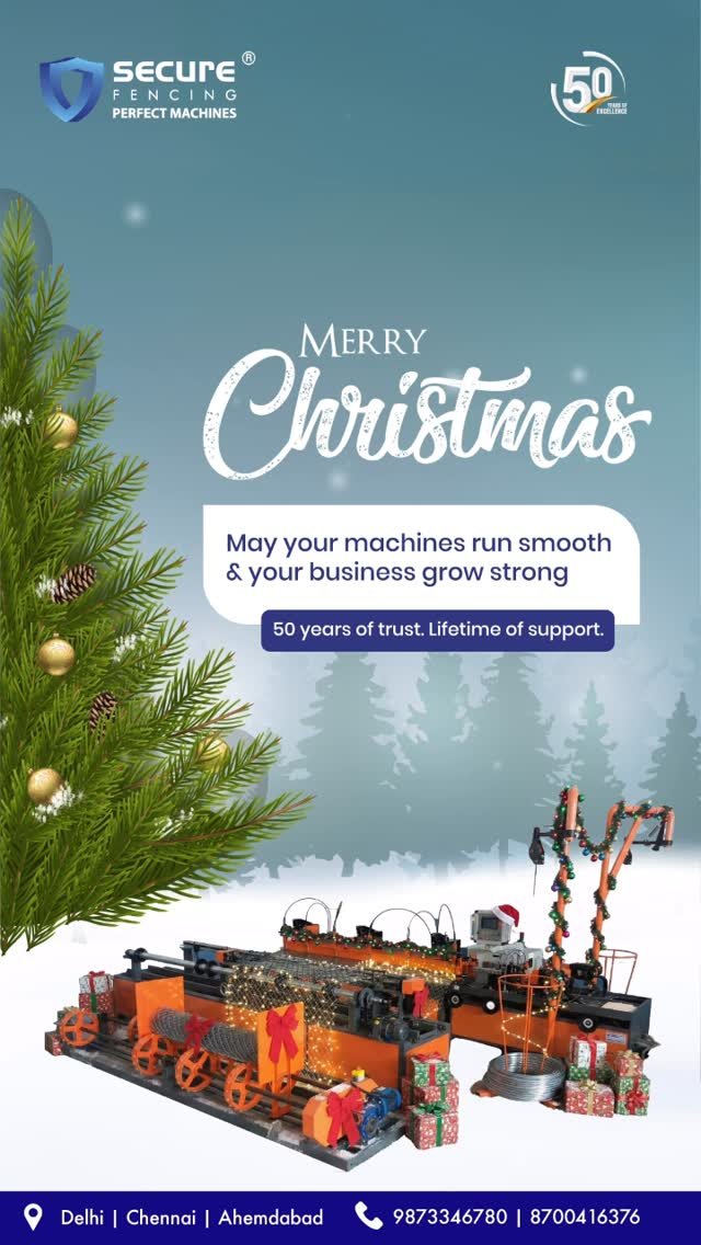 securefencingmachine 게시물 이미지: This Christmas, we’re grateful for the trust,...