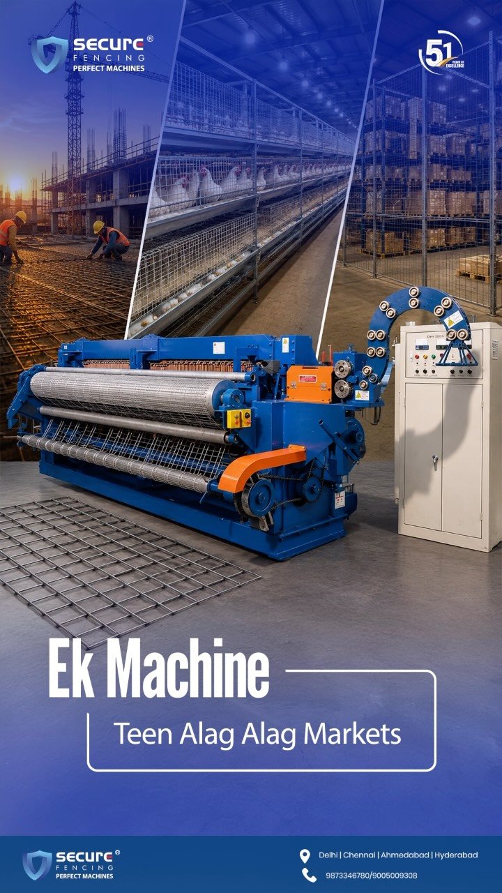 securefencingmachine 게시물 이미지: Ek market gira, toh business gira? 📉

Yehi...