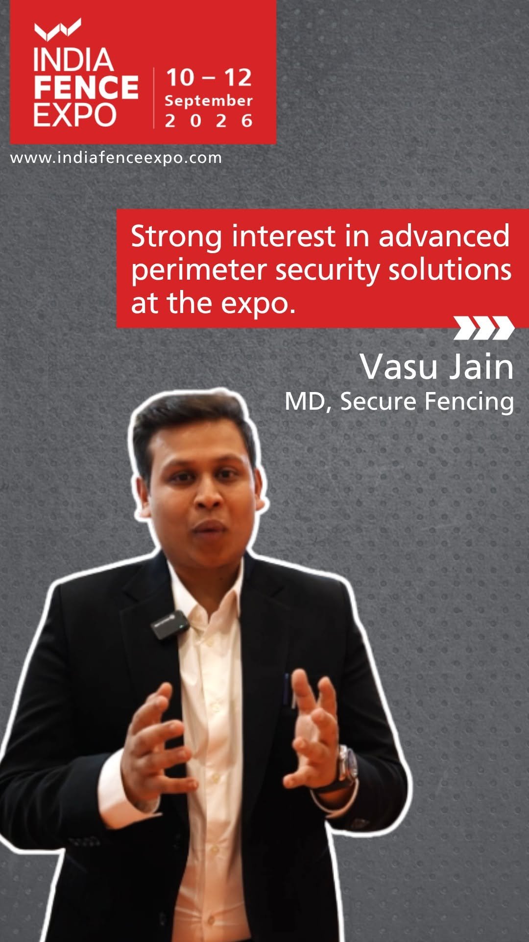 securefencingmachine 게시물 이미지: “The experience at India Fence Expo was very...