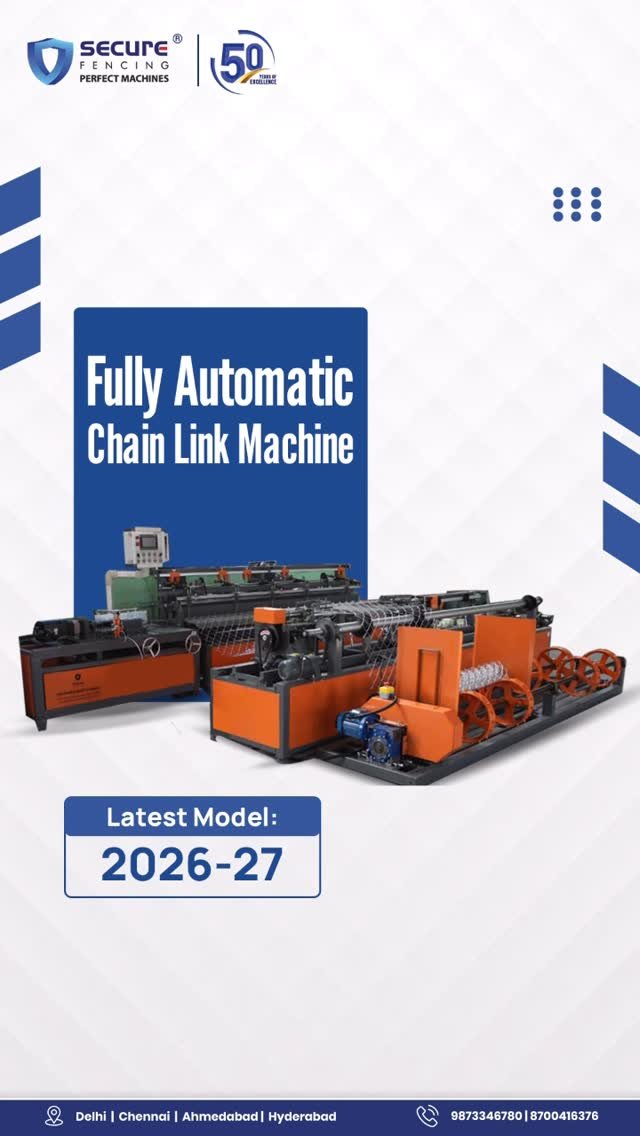 securefencingmachine 게시물 이미지: ⚙️ 1 Operator. 2.5 Tons. 24x7.

Yeh hai Secure...