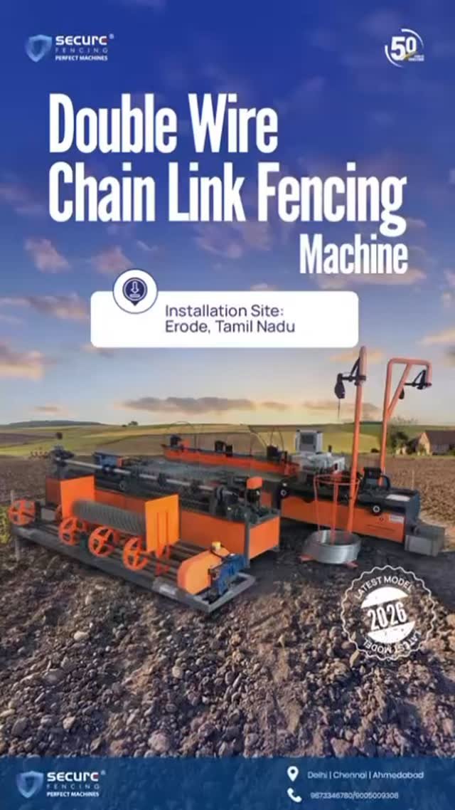 securefencingmachine 게시물 이미지: Manual mein ₹2.50/kg.
Hamare machine mein...