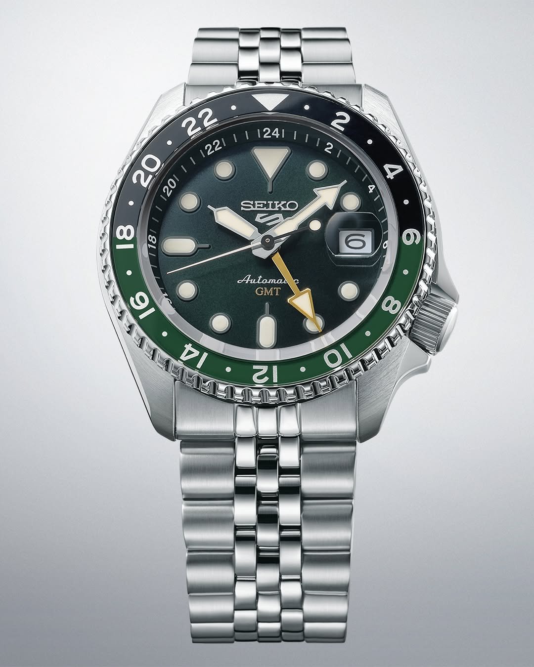 seikowatchusa 게시물 이미지: Seiko 5 Sports GMT. 🗺️

✔ Bold GMT hand to...