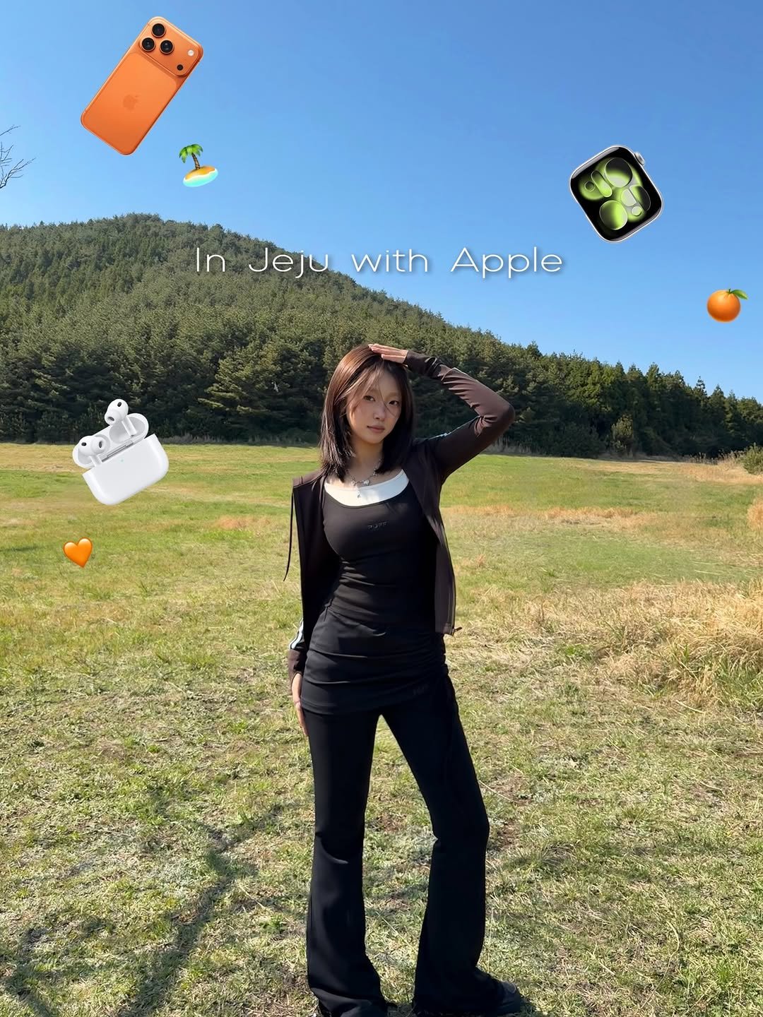 senzz_i 게시물 이미지: In Jeju with Apple 🍊🏝️🧡✨

🧭 
방향·위치·고도까지 한 번에...