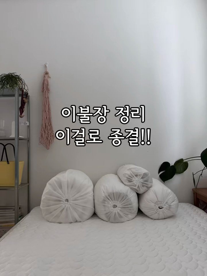 seo_do.a 게시물 이미지: 🩵coming soon🩵

📍롤앤스택 이불 정리 파우치 

사실 이불장 정리를...