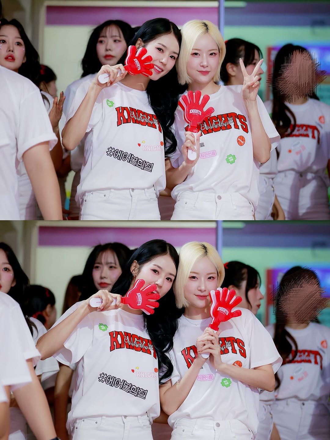 Photo by 서현숙 in 잠실학생체육관. May be an image of one or more people, hair, top and text.