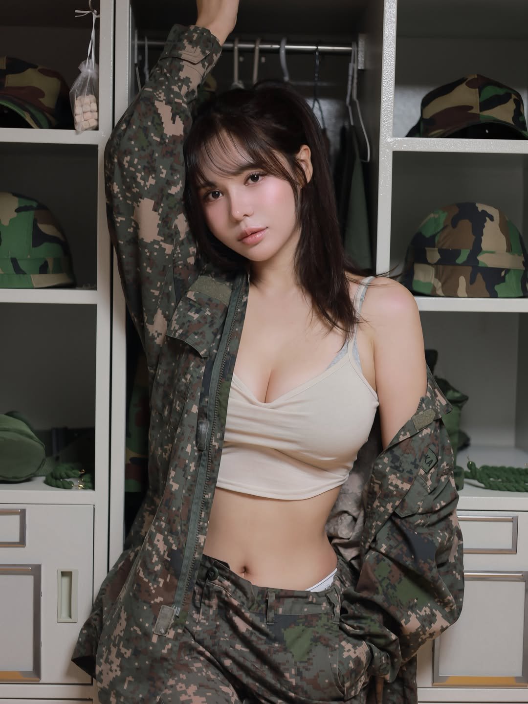 seoahn28_ 게시물 이미지: Female Soldier Part 2 has arrived,Are you...
