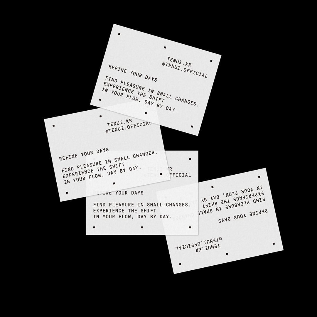 Photo shared by 황석원 Seogwon Hwang on April 26, 2023 tagging @tenui.official.