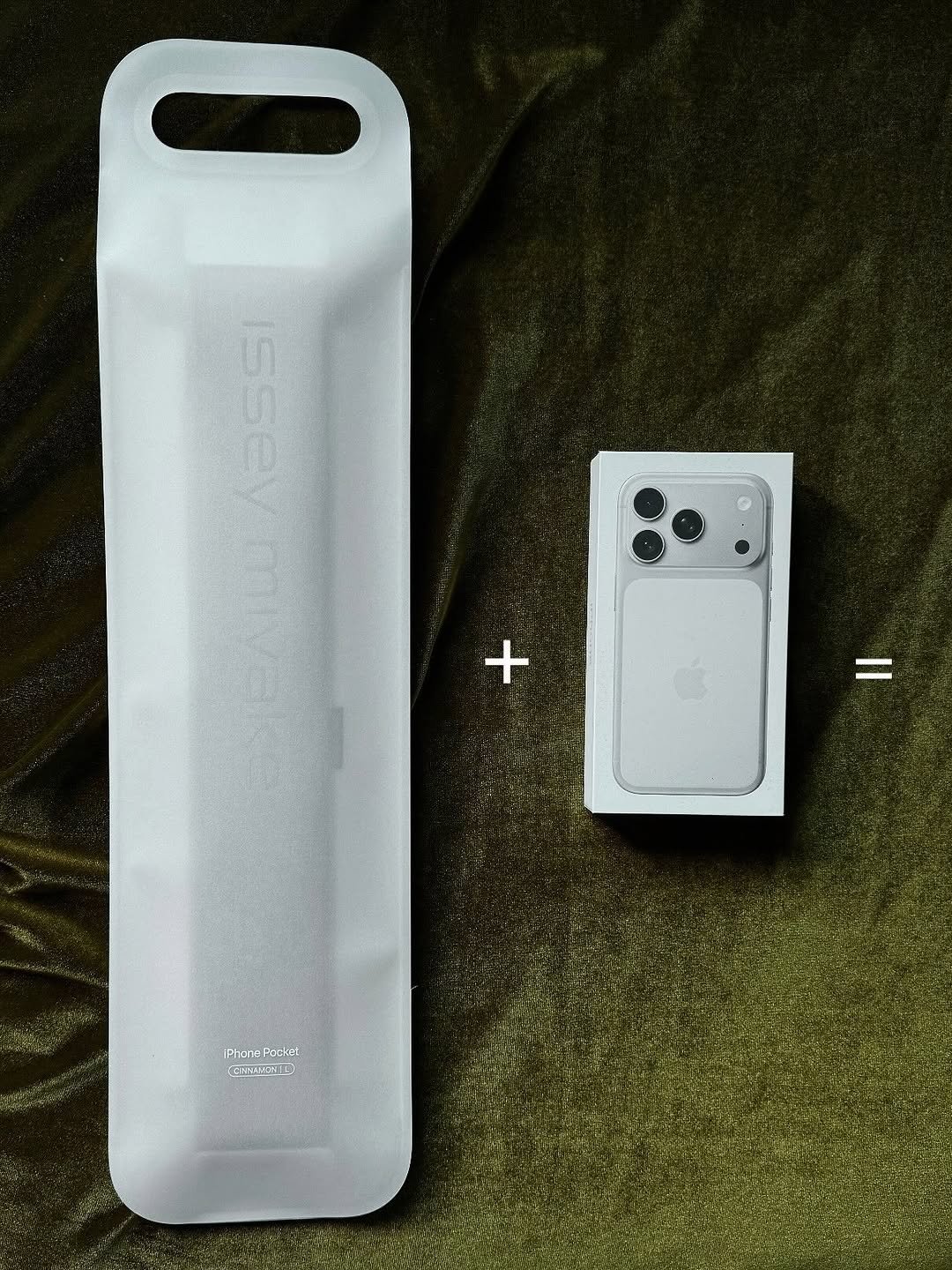 Photo shared by 정선혁 Seon Hyeok on November 13, 2025 tagging @isseymiyakeofficial, and @apple. May be an image of phone, tablet, battery and text.