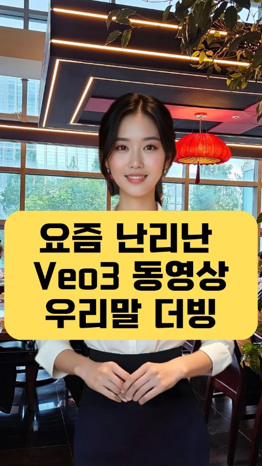 seoryong40 게시물 이미지: “AI 모델이 직접 우리말로 인사하는 영상을, 제가 만들어봤습니다.”👇

1....