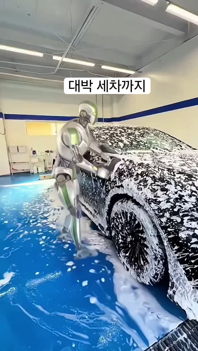 seoul_mom 게시물 이미지: 🤖 로봇 세차 혁명! 🚗✨

"로봇이 세차를?" 이제는 상상이 아니라...