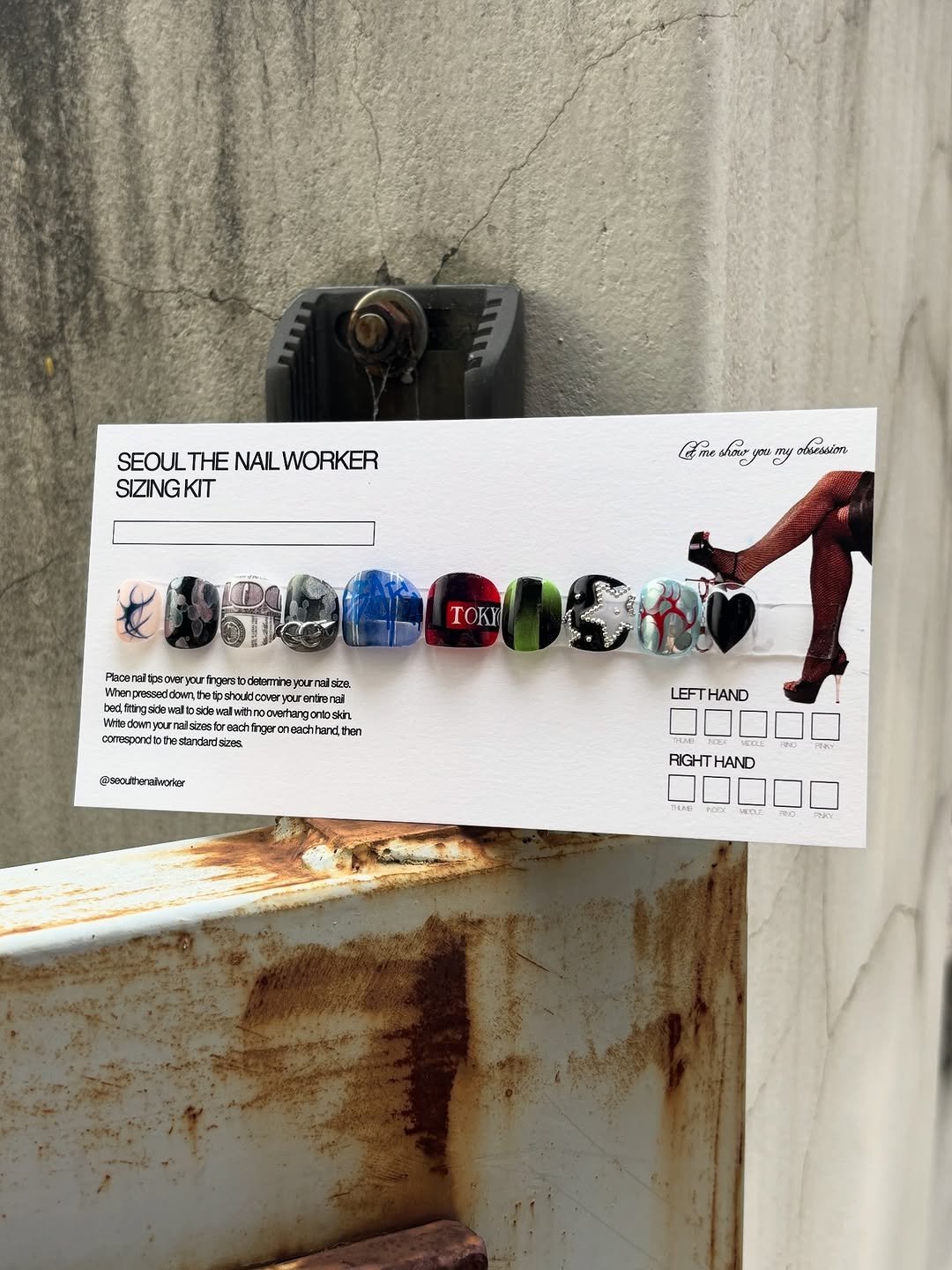 Photo shared by 김서울 Seoul Kim on October 11, 2025 tagging @xnghan. May be an image of padlock, poster, telephone pole and text.