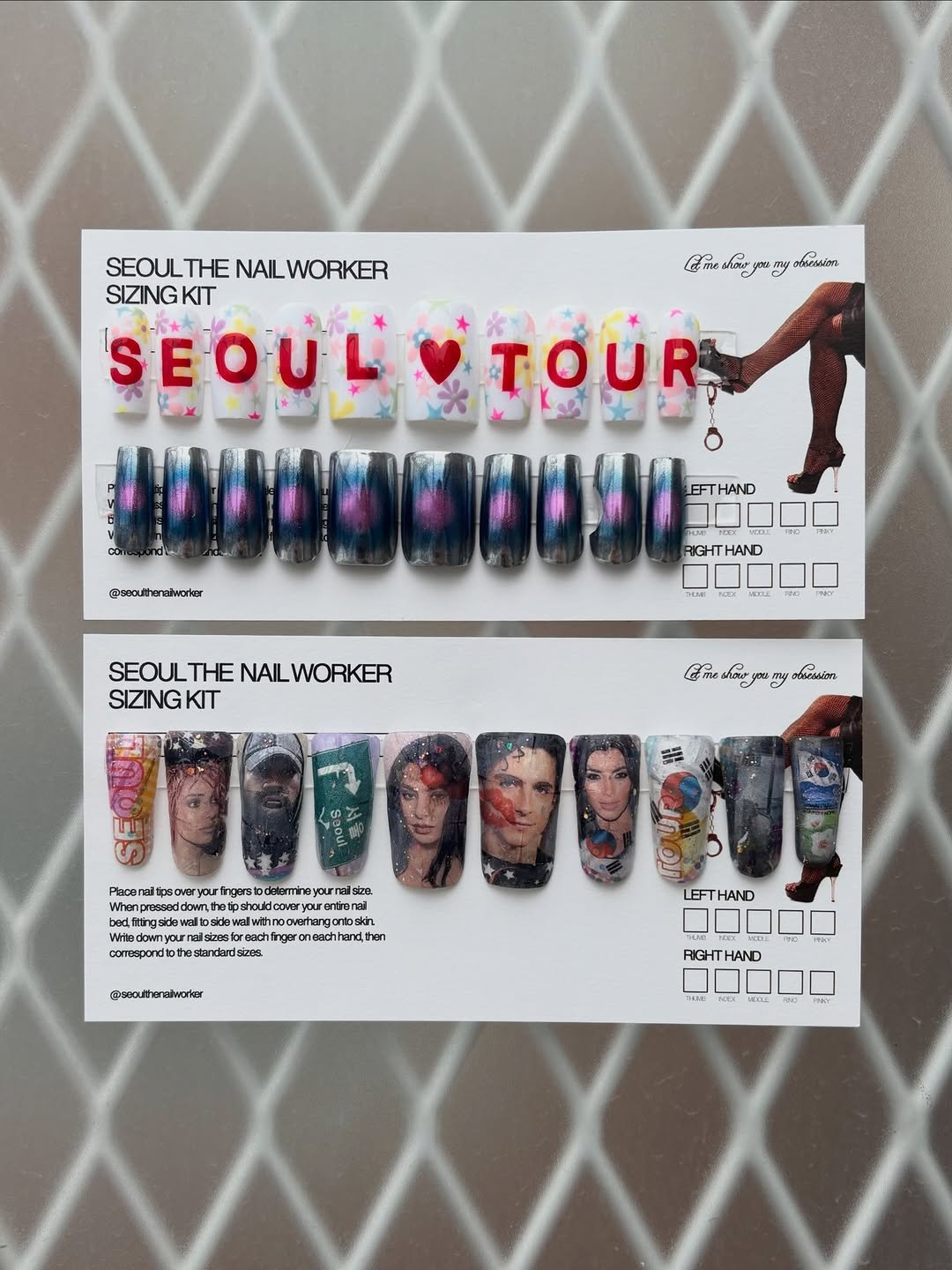 Photo by Seoul Kim on March 31, 2026. May be an image of one or more people, fingernails and text.