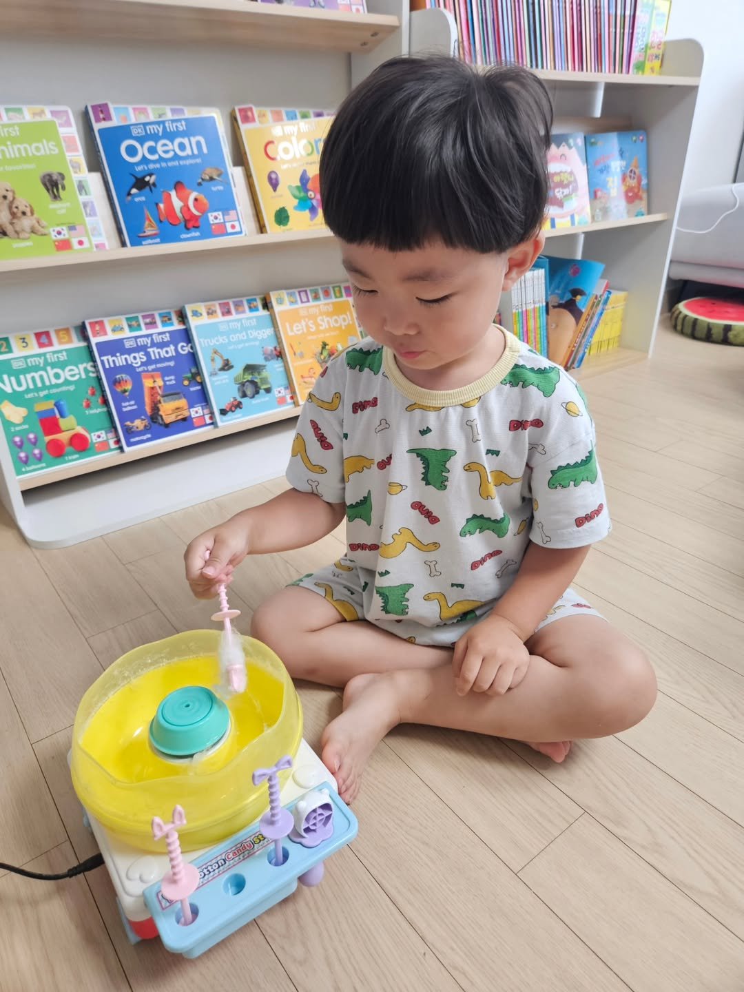 Photo by 🤍서우블리🤍 on August 06, 2025. May be an image of 1 person, toy and text.