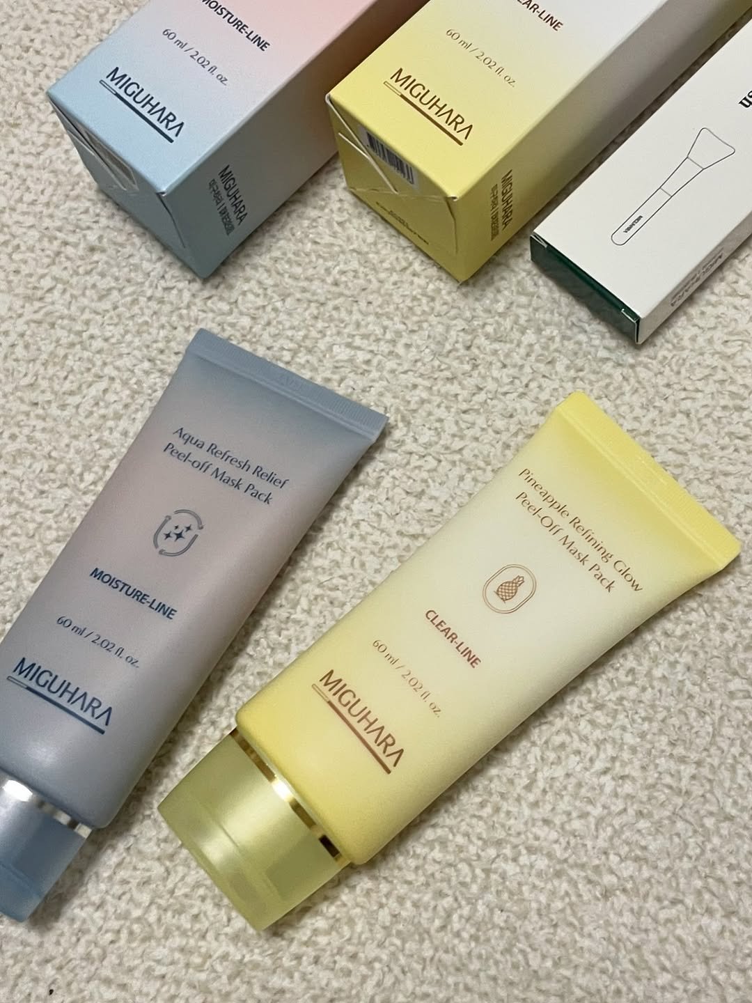 Photo shared by 서욤박싱 | 쇼핑 언박싱 위시리스트 on July 06, 2025 tagging @miguhara_official, and @miguhara_global.