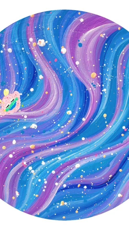 seungyeonjeong_ 게시물 이미지: Flying over the Ocean 🌊✨️
38.3x38.3cm, Acrylic...