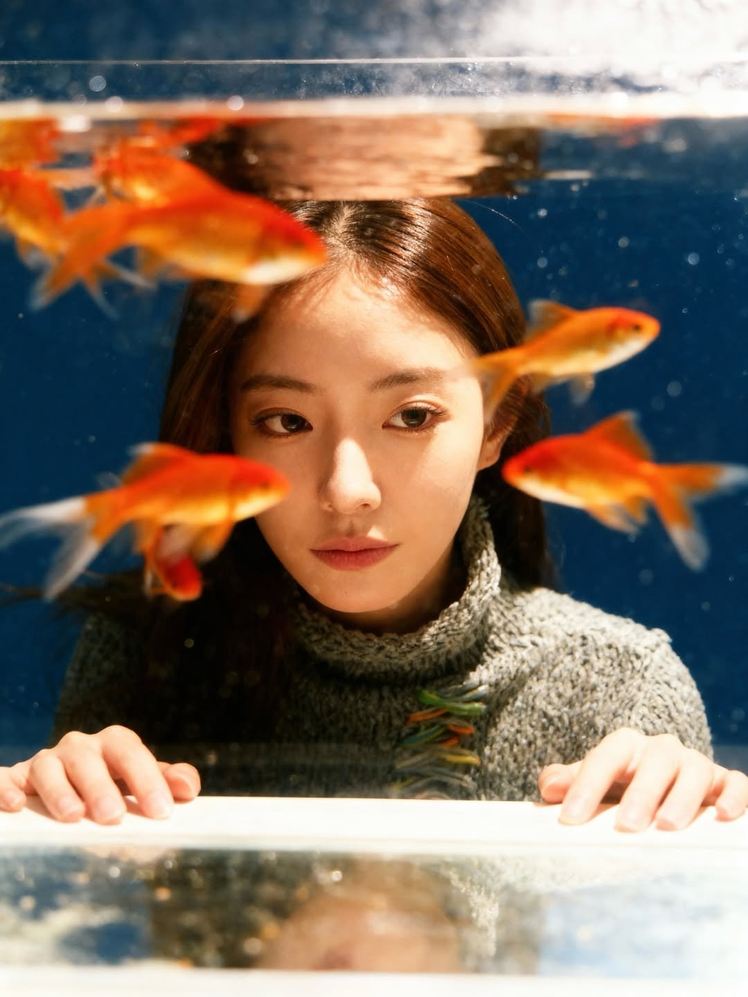 Photo by Seyoung Lee on January 26, 2026. May be an image of goldfish and text.