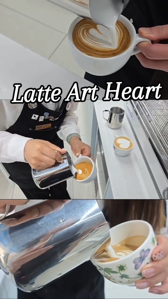 she1004love 게시물 이미지: #라떼아트 하트❤️ 
.
수강생들과 월요일 라떼아트 ~~^^
 안정화 끝내고 잔의...