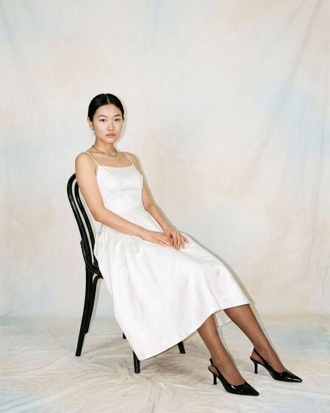 sheen_seoul 게시물 이미지: YANGDAN SHOULDER-BACK DRESS