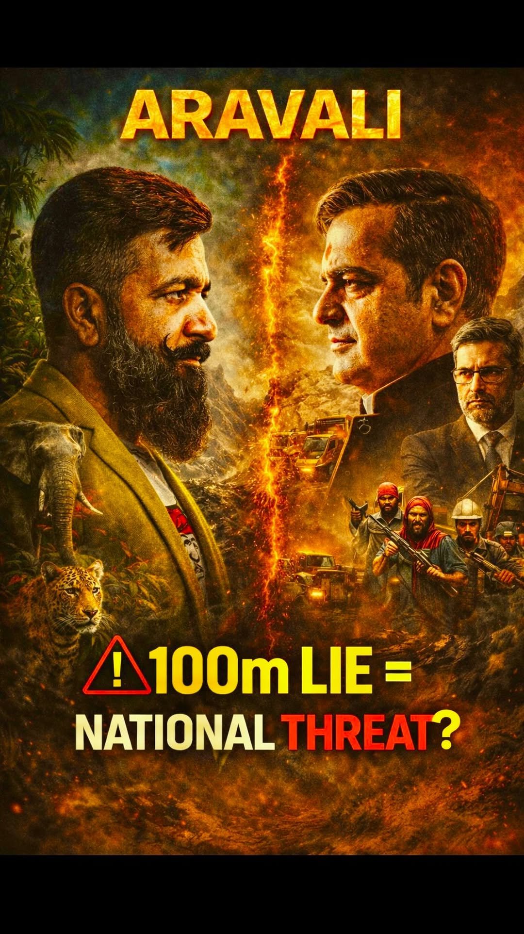 shifuji_jaihind 게시물 이미지: SILENCE IS TREASON. 🇮🇳 अरावली को माफिया से...