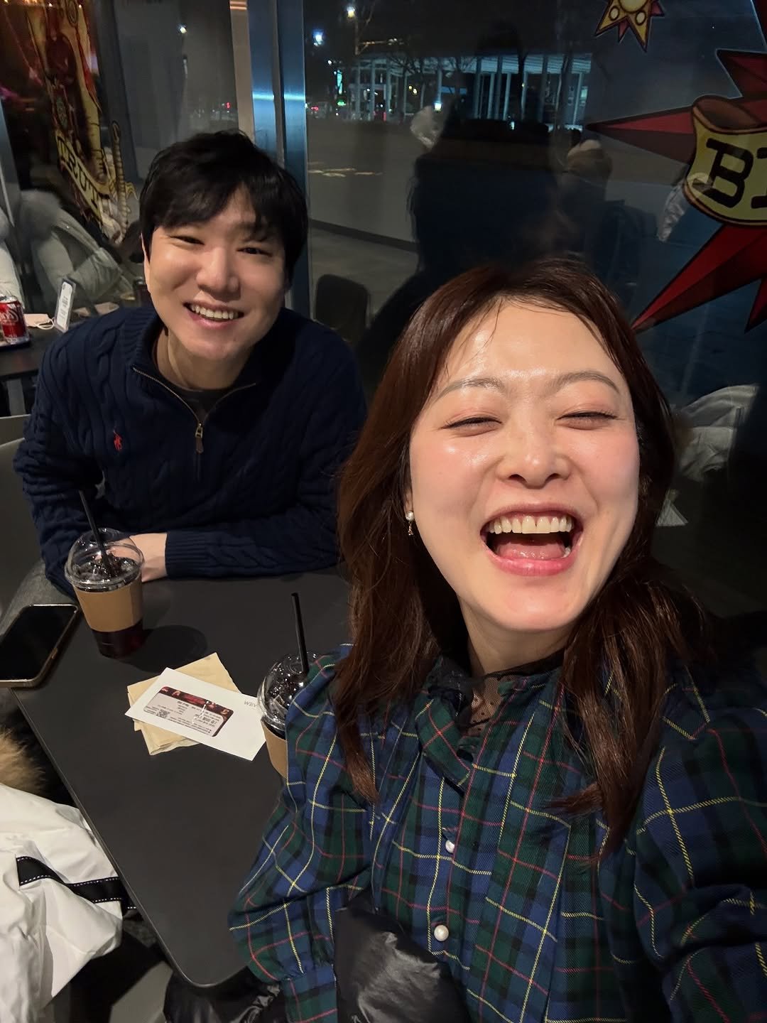 Photo by 개그우먼 심진화🌷 on January 23, 2026. May be an image of one or more people and text.