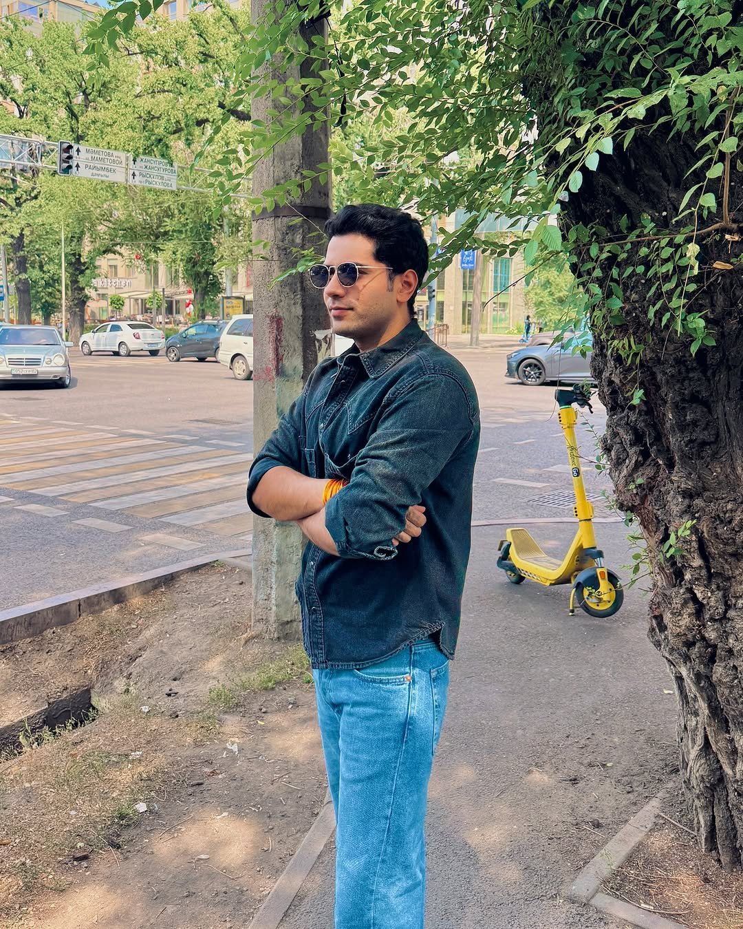 Photo by Shivam malik on July 15, 2025. May be an image of 1 person and street.