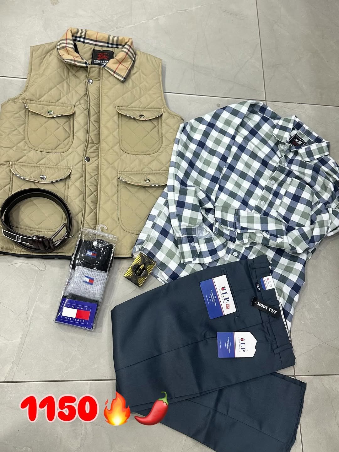 Photo by SHIV SHAKTI PATIALA GARMENTS in Bholla collection. May be an image of wingtip shoes, flannel, parka and text.