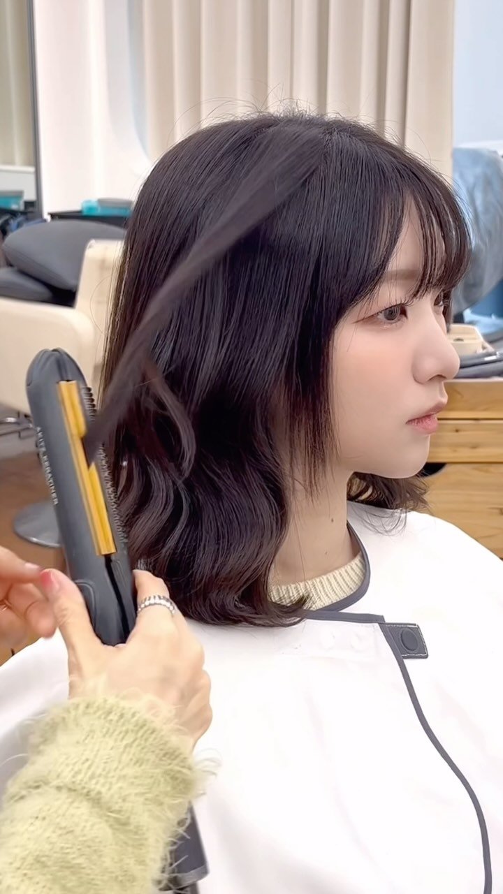 shoni_room 게시물 이미지: 일본에서 친구분과 함께 방문해주신 고객님🎀
귀여운 #단발웨이브 로...