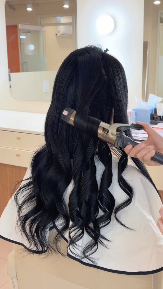 shoni_room 게시물 이미지: #미인대회 촬영으로 방문해주신 고객님❤️
꺼지지않는 볼륨..피크자랑이예요🙈