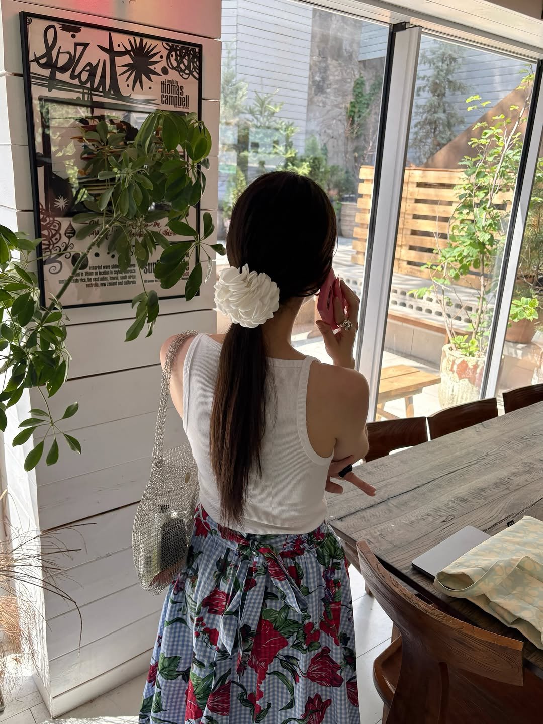 shop_cosymosy 게시물 이미지: 로즈데이에 도착한 Cosymosy White Camellia Scrunchie!!...