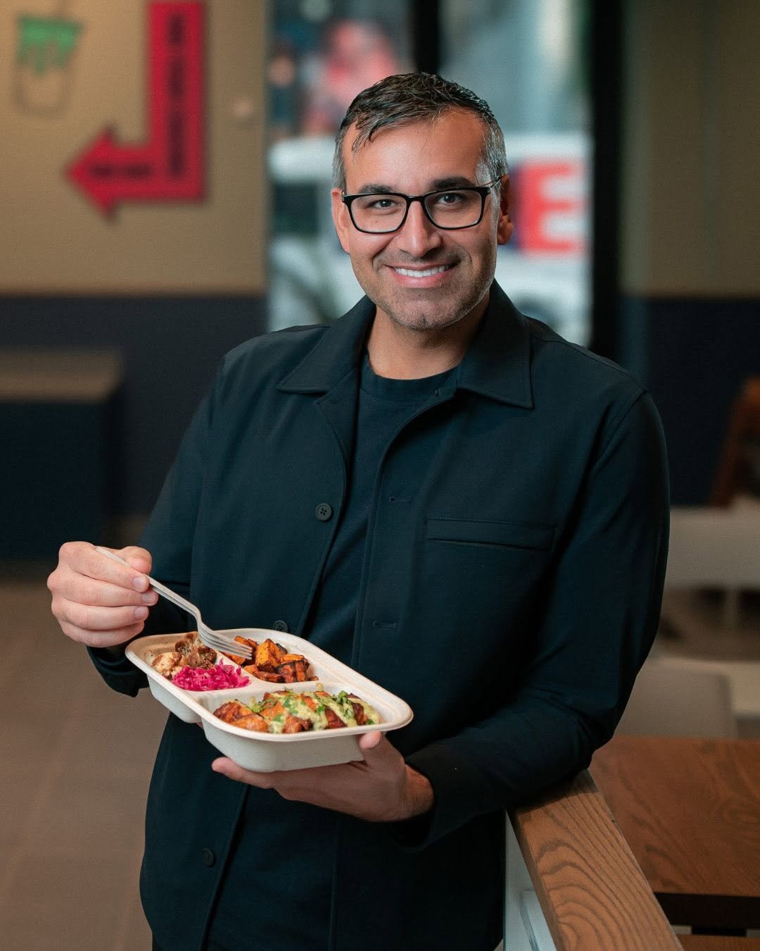 Photo shared by Just Salad on January 05, 2026 tagging @shredhappens. May be an image of bowl and text.