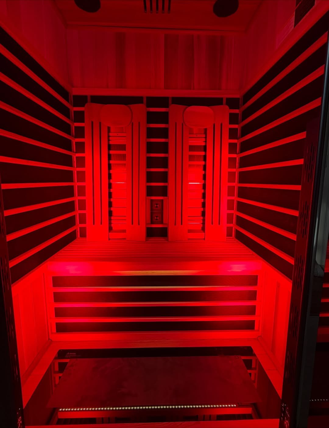 Photo shared by Arash Hashemi on November 26, 2025 tagging @sunhomesaunas. May be an image of text.