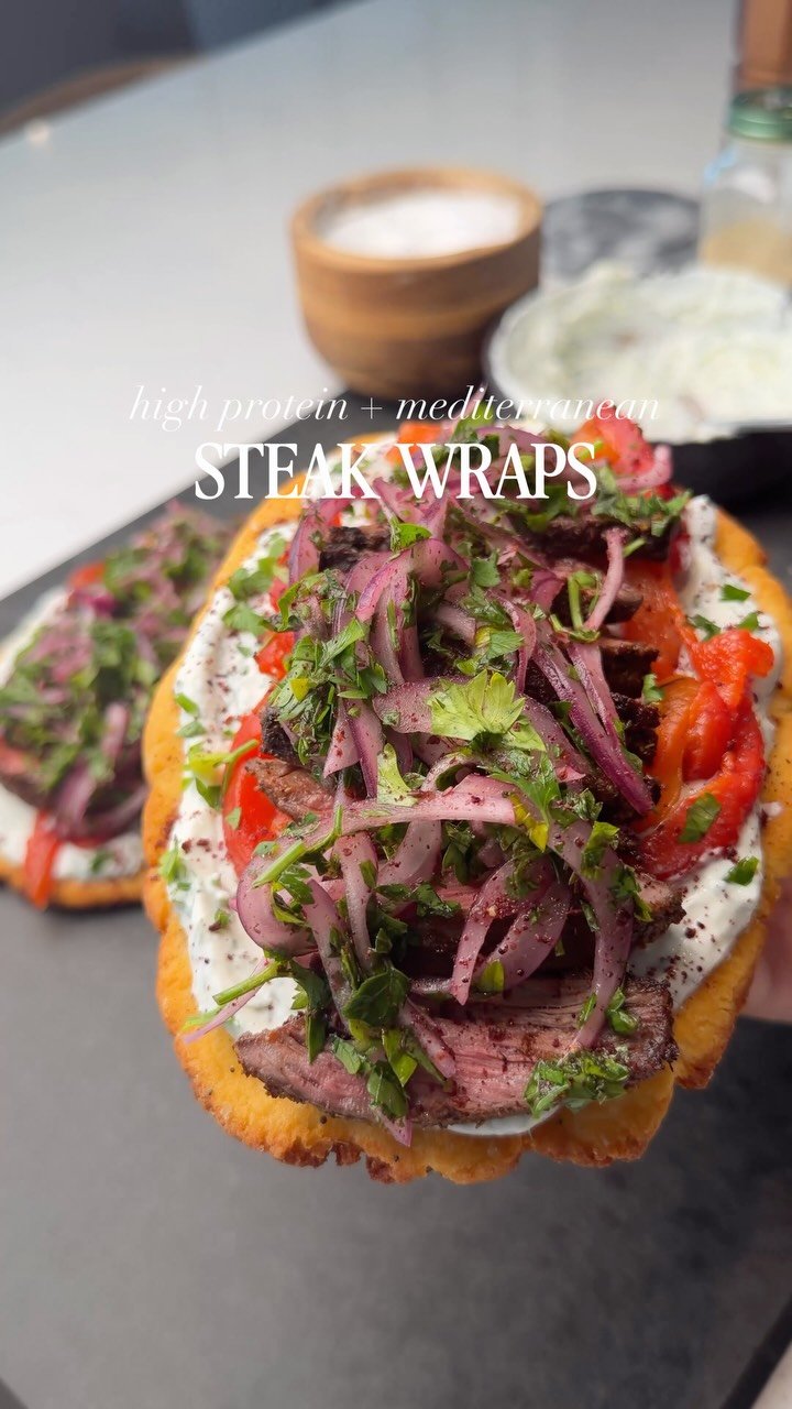 shredhappens 게시물 이미지: PROTEIN STEAK WRAPS (AND FLATBREADS MADE WITH...