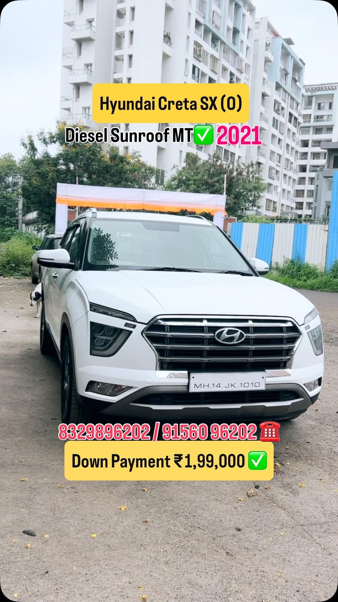 shree_laxmi_motors_pune 게시물 이미지: ✅Hyundai Creta SX(O) Manual Diesel 2021...