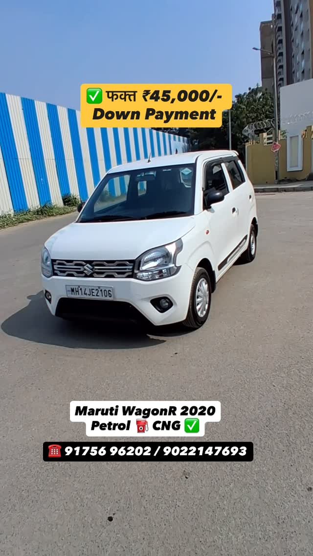 shree_laxmi_motors_pune 게시물 이미지: ✅ Maruti WagonR LXI 2020 Petrol ⛽️ CNG 🥰
1st...