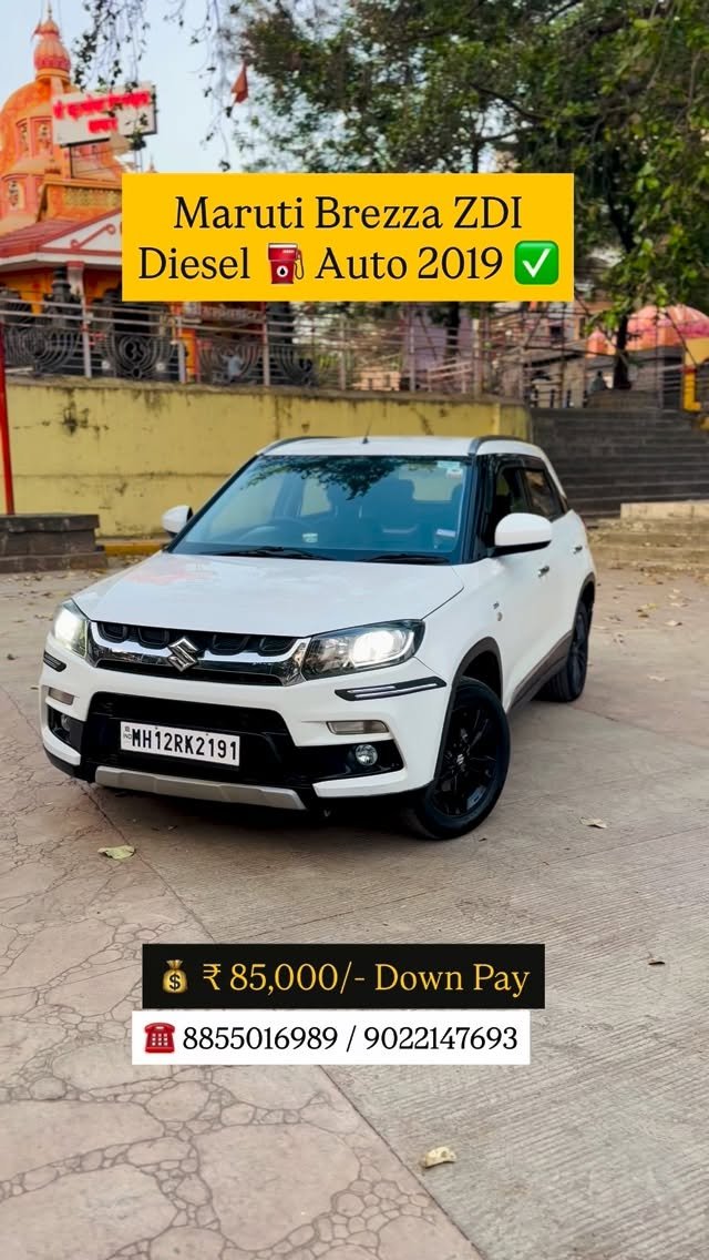 shree_laxmi_motors_pune 게시물 이미지: ✅ Maruti Brezza ZDI Diesel Auto ⛽️ 2019,...