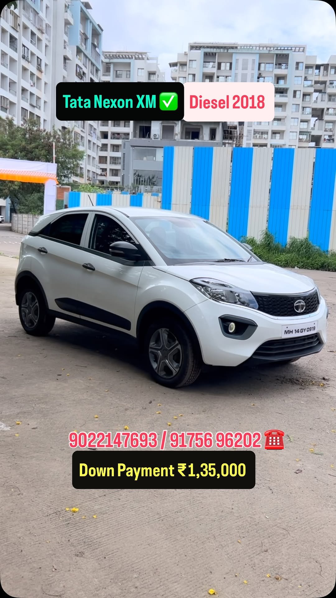 shree_laxmi_motors_pune 게시물 이미지: ✅ Tata Nexon XM Diesel 2018 Safe & strong...