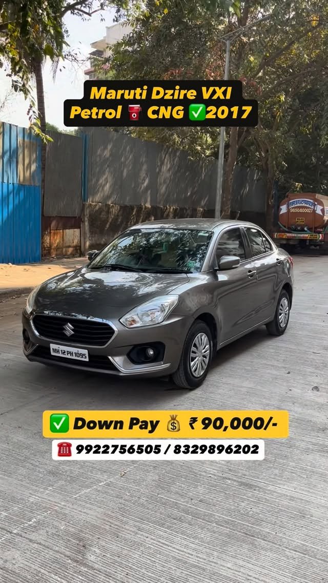 shree_laxmi_motors_pune 게시물 이미지: Maruti Suzuki Swift Dzire VXI Petrol ⛽️ CNG...