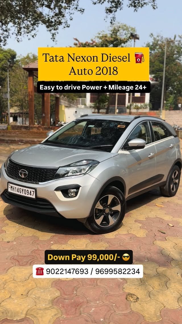 shree_laxmi_motors_pune 게시물 이미지: ✅ Tata Nexon Top features Auto Diesel ⛽️ 2018,...