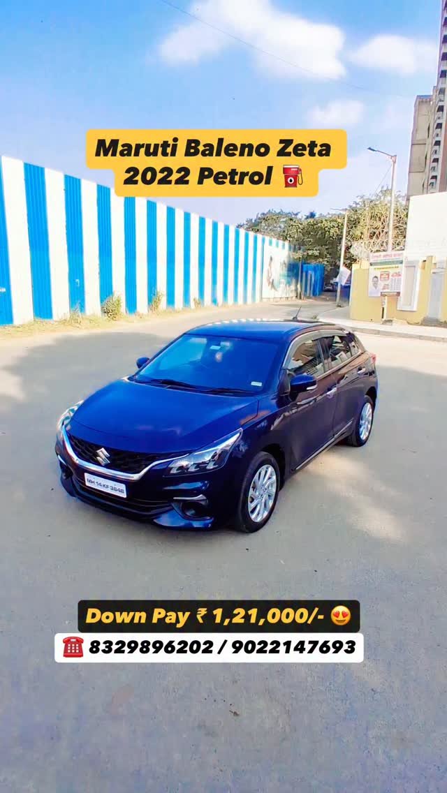 shree_laxmi_motors_pune 게시물 이미지: ✅Maruti Baleno Zeta Push Button 2022, 1st...