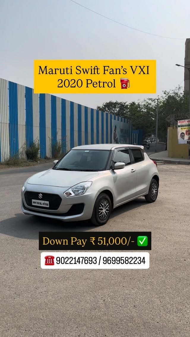 shree_laxmi_motors_pune 게시물 이미지: ✅Maruti Swift VXI Petrol ⛽️ 2020, Certified...
