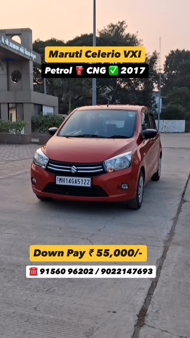 shree_laxmi_motors_pune 게시물 이미지: ✅Maruti Celerio VXI Petrol ⛽️ CNG✅ 2017, Price...
