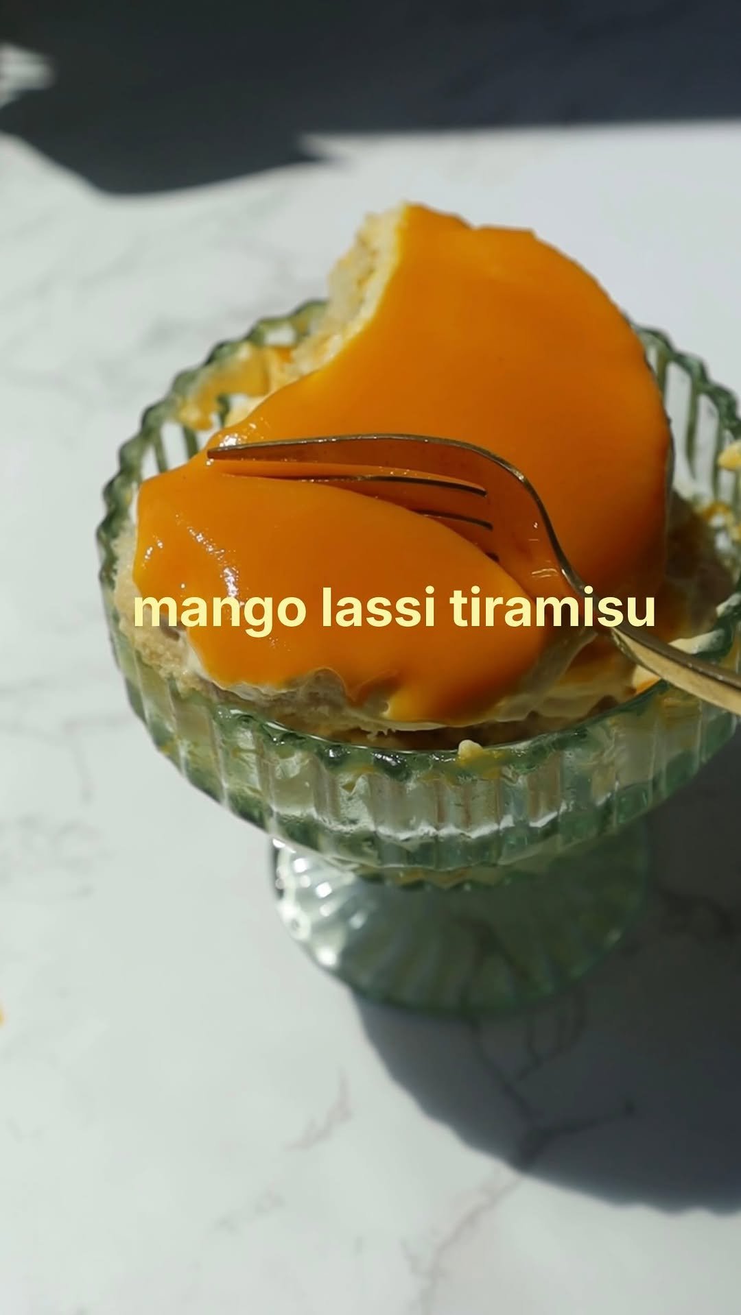 shreyaskitchen2 게시물 이미지: Mango lassi tiramisu 🫡 it’s also maybe...