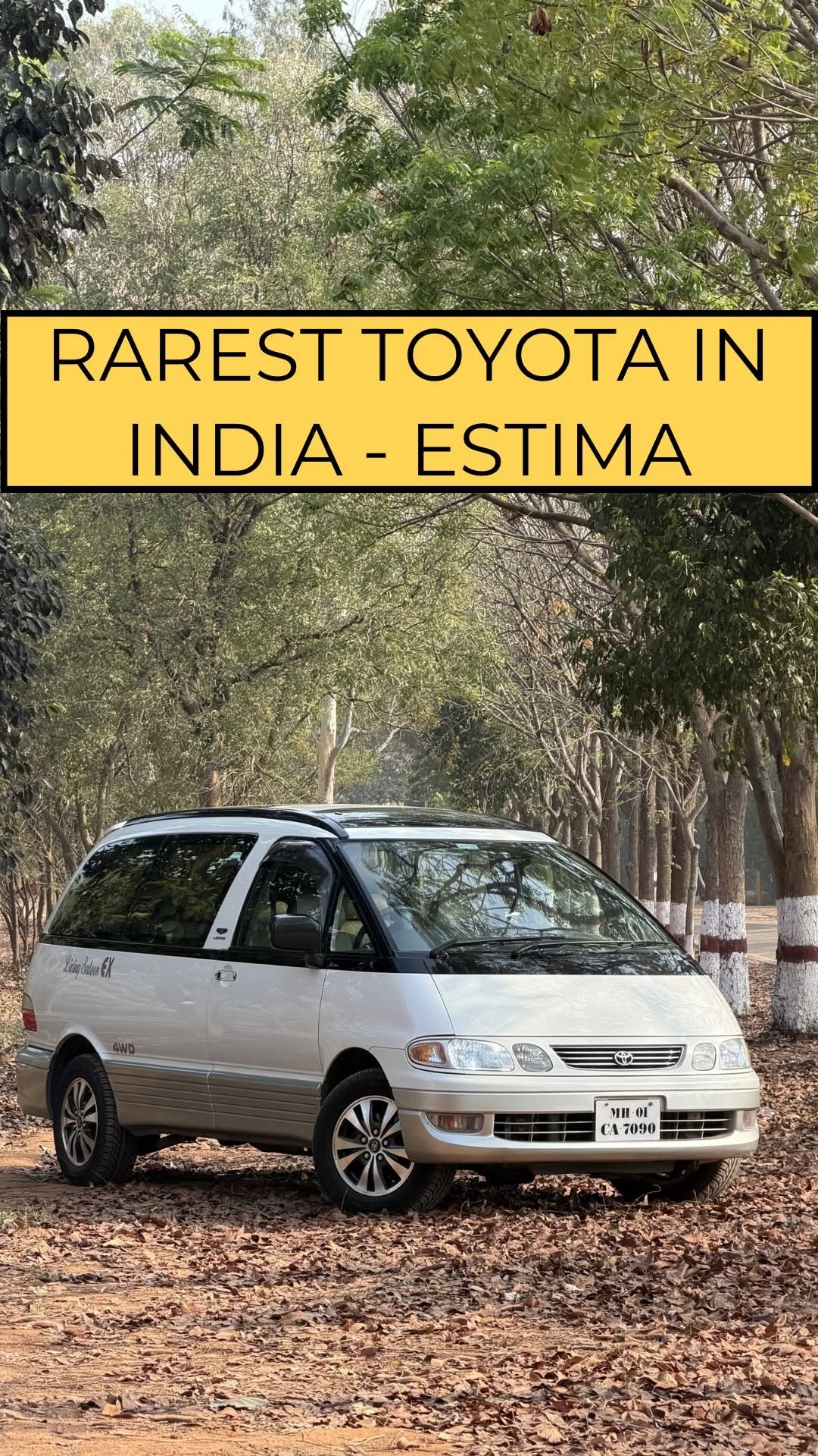 shutterdrives 게시물 이미지: Rarest Toyota in India!! The Estima Emina with...