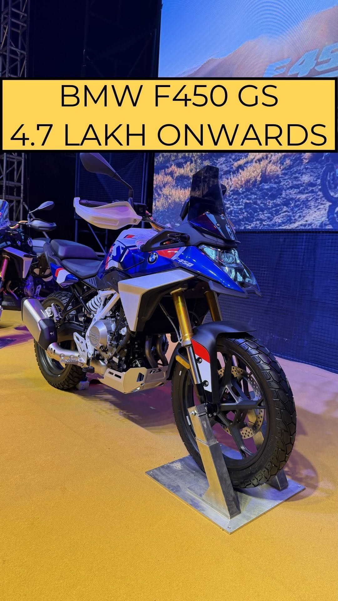 shutterdrives 게시물 이미지: FINALLY!! The BMW F 450 GS is here 🔥 gets...