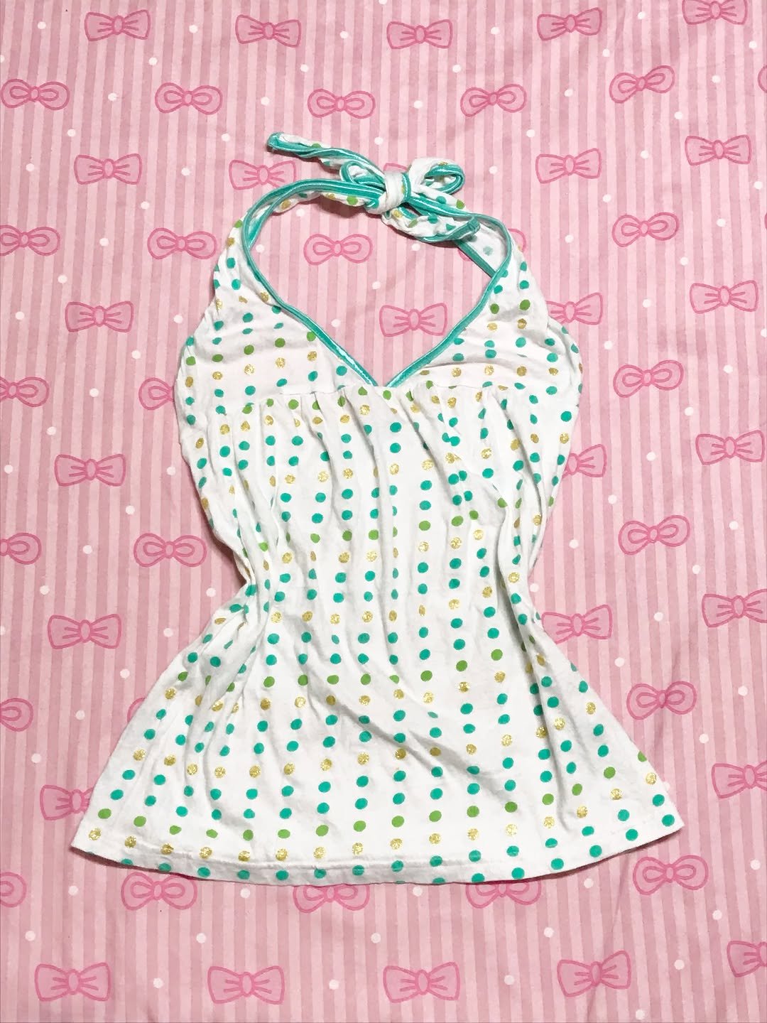shy2ru_vtg 게시물 이미지: ♥ 

민트 도트 홀터

** sɪᴢᴇ : 가단 35-50 총장 60
**...