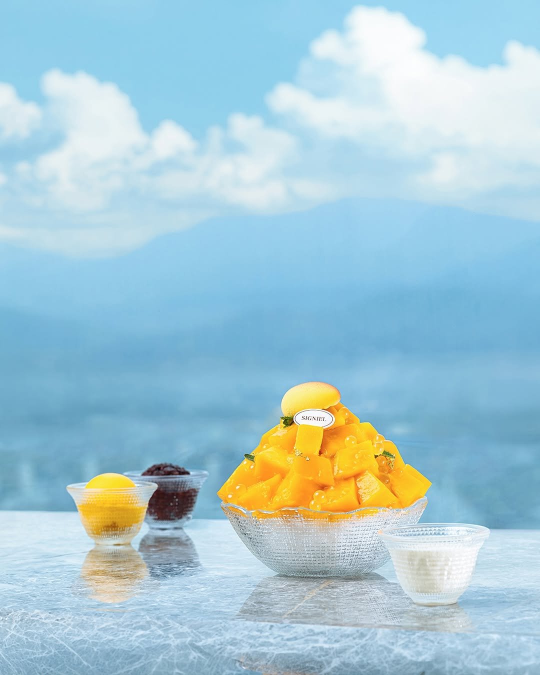 signiel_hotels 게시물 이미지: A dreamy indulgence above the clouds.

시그니엘...