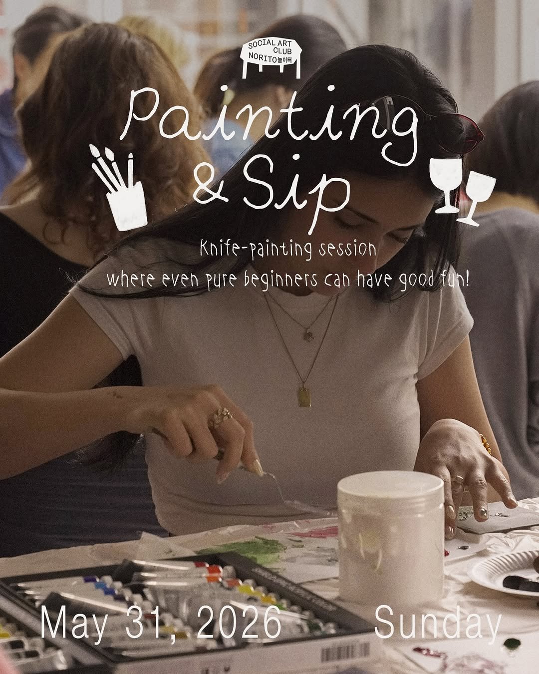 siiiido_place 게시물 이미지: Painting & Sip 🎨🍷 

Everyone needs this kind...