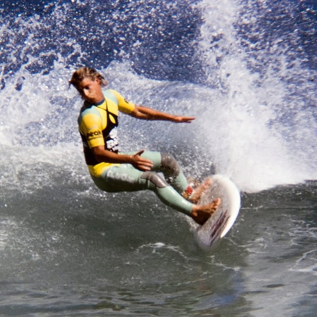 Photo by Terry (Ted) Campbell on December 02, 2025. May be an image of surfboard, water and text.