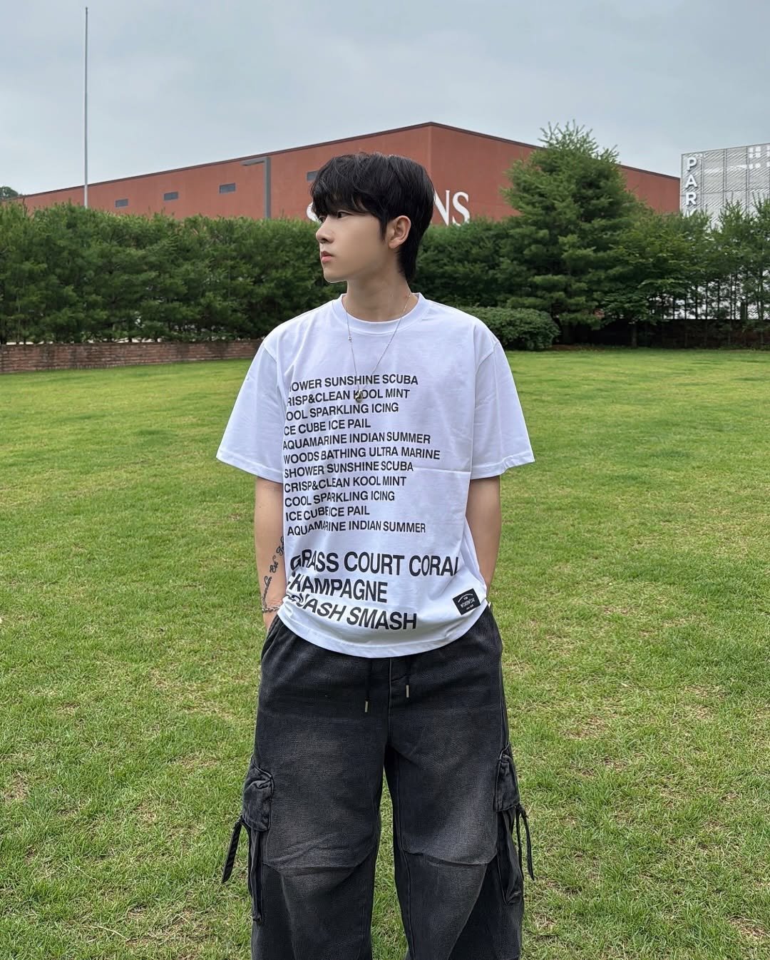 Photo by 신의현/에드앤마이너스 on June 29, 2025. May be an image of 1 person and text that says 'VS OWER SUNSHINE SCUBA ISP&CL POOL MINT 0O0 SPARKLIN CING CEPAIL QUAMARINE NEINDIANSUMMER BEAMARININDIANSUMMER INDIA UMMER INDIANS HOODSBATHINGULTRA.MARINE WOODS BATHING ULTRA AMARINE SHOWER CRISP&CLEAN NKOOL COOL SPARKLING ICING EPAIL AQUAMTNE INDIANSUMMER INDIAN aRASS COURT CORAL KAMPAGNE ASHSMASH PASH SMASH'.